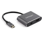 StarTech.com USB C to HDMI, Mini DisplayPort Adapter, USB C, 1 Supported Display(s) - 4K @ 60Hz