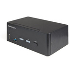StarTech.com 2 Port Dual Monitor USB HDMI KVM Switch, 3.5 mm Stereo 3840 x 2160 Maximum Resolution