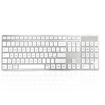 Ceratech Wireless Bluetooth Mac Keyboard, QWERTY, White