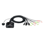 Aten 12 Port USB DisplayPort KVM Switch, 3.5 mm Jack 4096 x 2160 Maximum Resolution