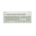 CHERRY Wired USB Keyboard, QWERTY (UK), Light Grey