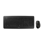 CHERRY Wireless Ergonomic Keyboard and Mouse Set, QWERTY (UK), Black