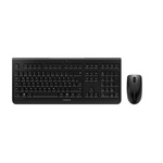 CHERRY Wireless Ergonomic Keyboard and Mouse Set, QWERTZ (German), Black