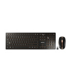 CHERRY Wireless Ergonomic Keyboard and Mouse Set, QWERTY (EU), Black