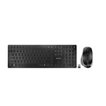 CHERRY Wireless Ergonomic Keyboard and Mouse Set, QWERTY (EU), Black