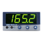 Jumo iTRON PID Temperature Controller, 48 x 24 (1/32 DIN)mm 1 (Analogue) Input, 2 Output Logic, Relay, 110 → 240