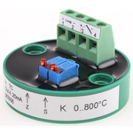 LKMelectronic LKM 101 Temperature Transmitter Thermocouple Type K Input, 24 V