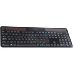 Logitech Wireless Keyboard, QWERTY (UK), Black
