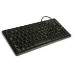 CHERRY Wired PS/2, USB Compact Keyboard, QWERTY (UK), Black