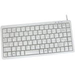 CHERRY Wired PS/2, USB Compact Keyboard, QWERTY (US), Grey