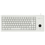 CHERRY Wired PS/2 Compact Trackball Keyboard, QWERTY (US), Grey