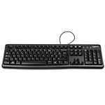 Logitech Wired USB Keyboard, AZERTY, Black