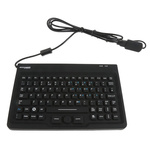 Ceratech Wired USB Keyboard, QWERTY (UK), Black