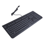 CHERRY Wired USB Keyboard, AZERTY, Black