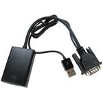 VGA (+ AUDIO) - HDMI LEADED ADAPTOR