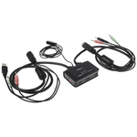 StarTech.com 2 Port USB HDMI KVM Switch, 3.5 mm Stereo 1920 x 1200 Maximum Resolution