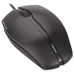 CHERRY GENTIX 3 Button Wired Symmetrical Optical Mouse Black