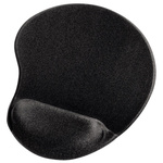 Hama Black Mouse Pad & Wrist Rest 215 x 255 x 21mm 21mm Height
