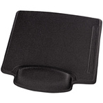 Hama Black Fabric Mouse Pad & Wrist Rest 229 x 218 x 22mm 22mm Height