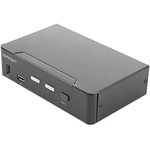 StarTech.com 2 Port USB HDMI KVM Switch, 3.5 mm Stereo 3840 x 2160 (At 60 Hz) Maximum Resolution