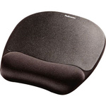 Fellowes Black Memory Foam Mouse Pad 2.54 x 20.16 x 23.50cm 25.4mm Height