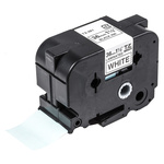 Brother Black on White Label Printer Tape, 8 m Length, 36 mm Width