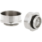 Lapp M40 → M50 Cable Gland Adapter, Nickel Plated Brass, IP68