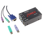 Adder PS/2 VGA KVM Switch, 1600 x 1200 Maximum Resolution