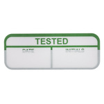 RS PRO Adhesive Pre-Printed Adhesive Label-Tested-. Quantity: 120