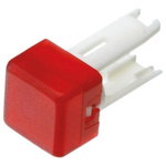 Red Square Push Button Indicator Lens for use with 18 Series