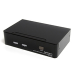 StarTech.com 2 Port USB DVI KVM Switch, 3.5 mm Stereo 1920 x 1200 Maximum Resolution
