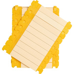 Brady B-7644 Polypropylene Tag on Yellow Cable Labels, 9mm Label Length