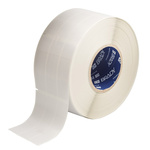 Brady B-427 Self-laminating Vinyl on White/Transparent Cable Labels, 95.25mm Label Length