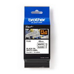 Brother Black on White Label Printer Tape, 45 mm Width, 45mm Label Length, 21mm Label Width