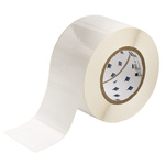 Brady B-424 Paper on White Label Printer Labels, 50.8mm Label Length
