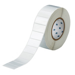 Brady B-434A Metallised Polyester on Silver Label Printer Labels, 25.4mm Label Length