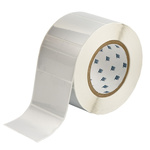 Brady B-434A Metallised Polyester on Silver Label Printer Labels, 50.8mm Label Length