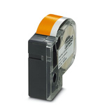 Phoenix Contact MM-EMLF Black on Orange Label Printer Tape, 8m Label Length