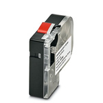 Phoenix Contact MM-EMLF White on Red Label Printer Tape, 8m Label Length
