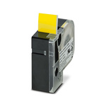 Phoenix Contact MM-EML Black on Yellow Label Printer Tape, 8m Label Length