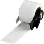 Brady B-417 on Transparent/White Label, 19.05 mm Width