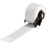 Brady B-417 Black on Transparent/White Label, 25.4 mm Width