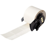 Brady B-417 Black on Transparent/White Label, 38.1 mm Width
