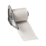 Brady B-417 Black on Transparent/White Label Printer Label, 49.2252 mm Width