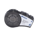 Brady M21 Black on White Label Printer Tape, 12.7 mm Width