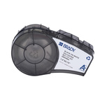 Brady M21 Black on White Polyester Label, 50.8 mm Width