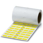Phoenix Contact 5X8)R YE, EML (17 on Yellow Label, 8 m Length, 17.5 mm Width