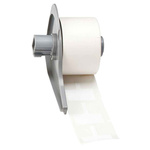 Brady B-425A Black on White Cable Labels, 29.97 mm Width, 20.02mm Label Length, 29.97mm Label Width