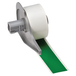 Brady B-595 Black on Green Cable Labels, 15.24 m Length, 25.4 mm Width, 25.4mm Label Width