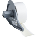 Brady B-595 Black on Transparent Cable Labels, 15.24 m Length, 25.4 mm Width, 25.4mm Label Width